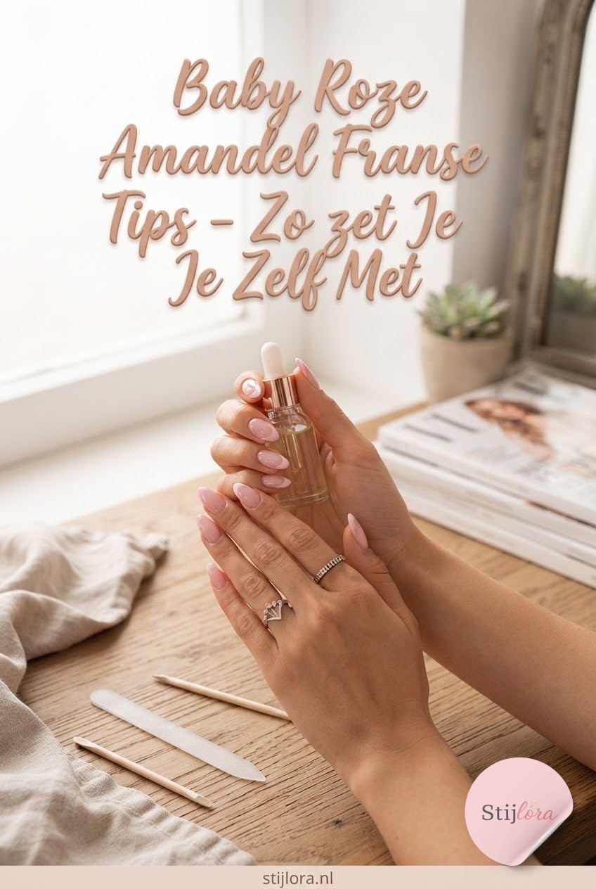 Baby Roze Amandel Franse Tips - Zo Zet Je Ze Zelf Met Gel
