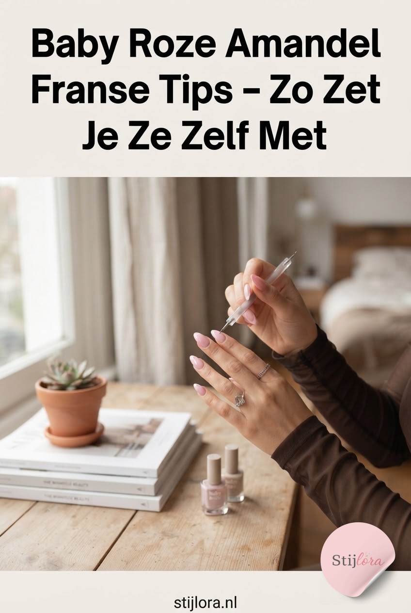 Baby Roze Amandel Franse Tips - Zo Zet Je Ze Zelf Met Gel