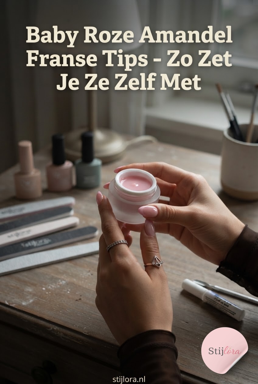 Baby Roze Amandel Franse Tips - Zo Zet Je Ze Zelf Met Gel