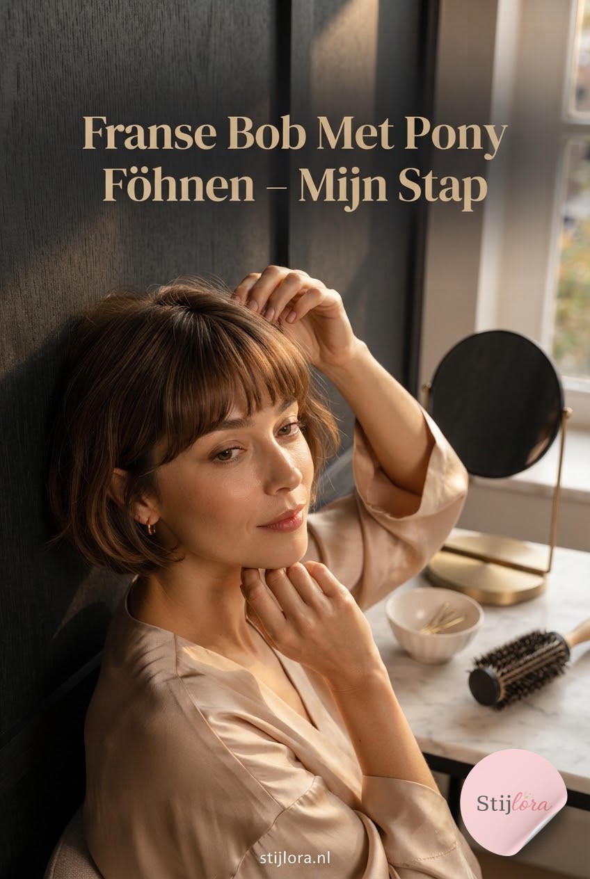 Franse Bob Met Pony Föhnen - Mijn Stap - Voor - Stap Methode