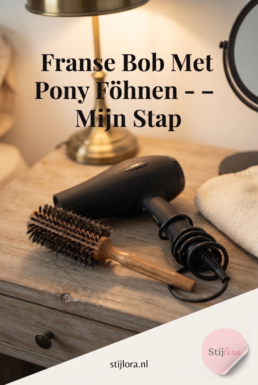 Franse Bob Met Pony Föhnen - Mijn Stap - Voor - Stap Methode