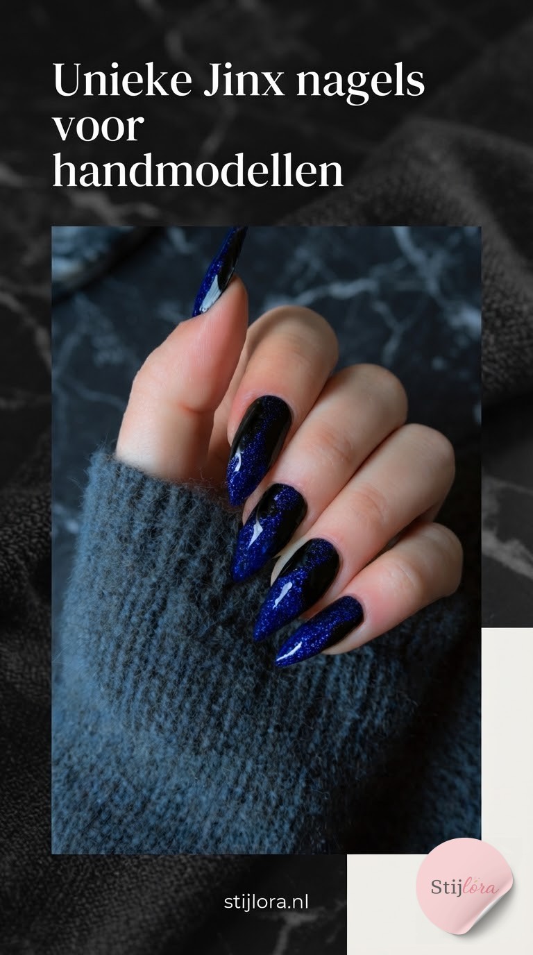 Unieke Jinx nagels voor handmodellen