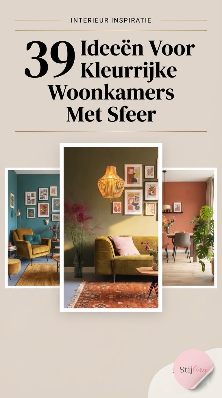 39 Ideeën Voor Kleurrijke Woonkamers Met Sfeer