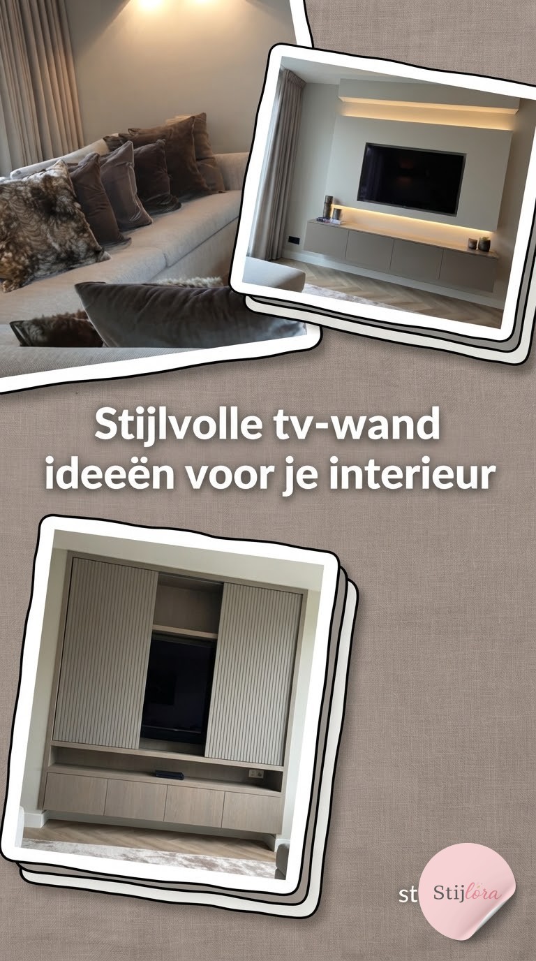 Stijlvolle tv-wand ideeën voor je interieur