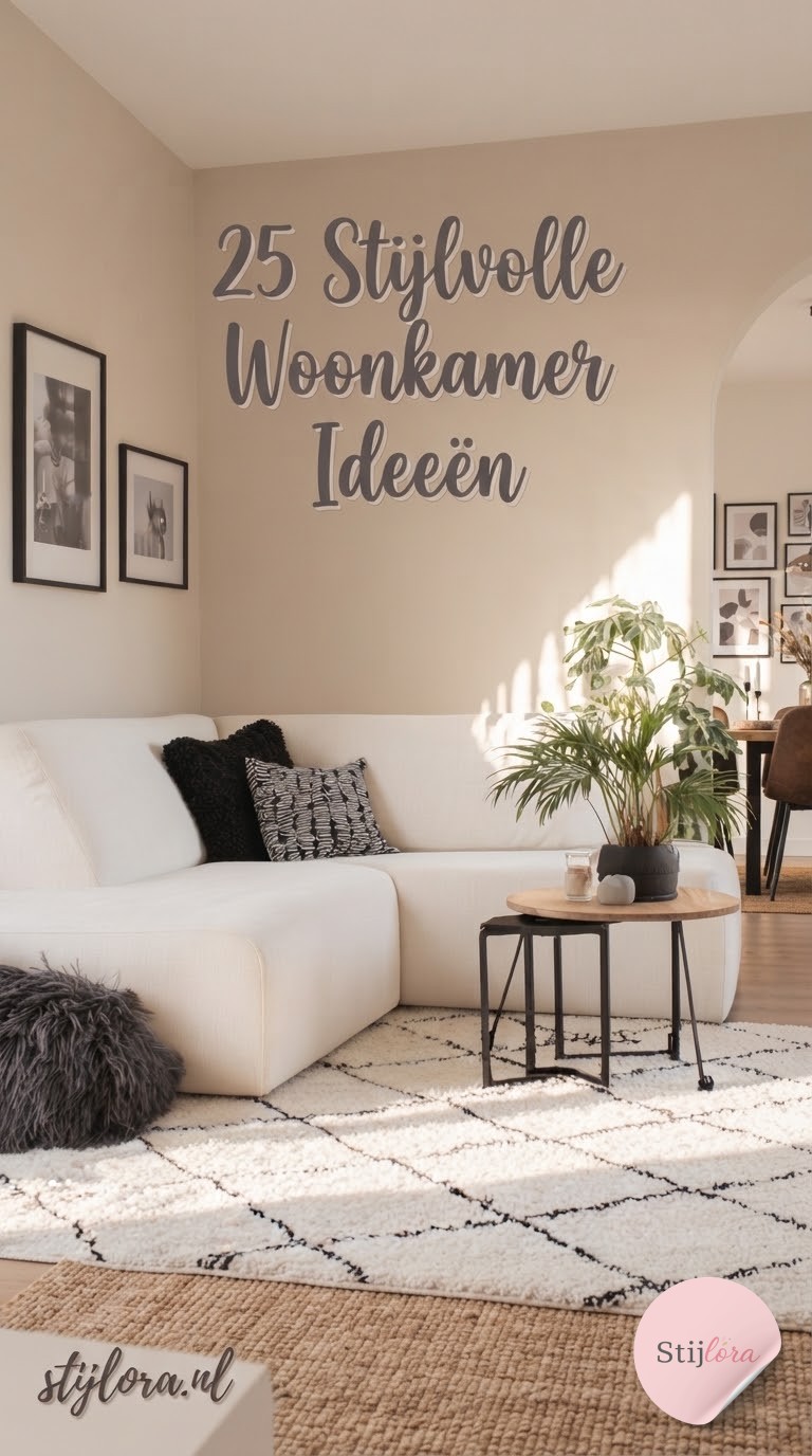 25 Stijlvolle Woonkamer Ideeën